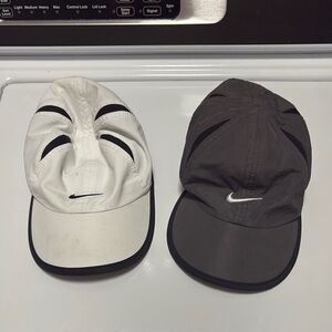 Nike Black and White Caps